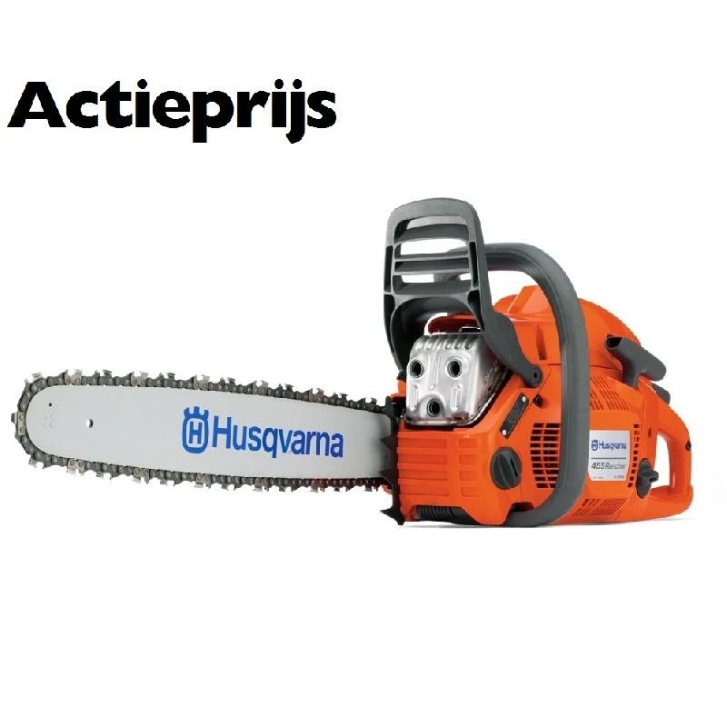 Husqvarna Kettingzaag 455 Rancher 55.5cc 45cm 3/8 Zaagblad 3 Husqvarna Kettingzaag 455 Rancher 55.5cc 45cm 3/8 Zaagblad
